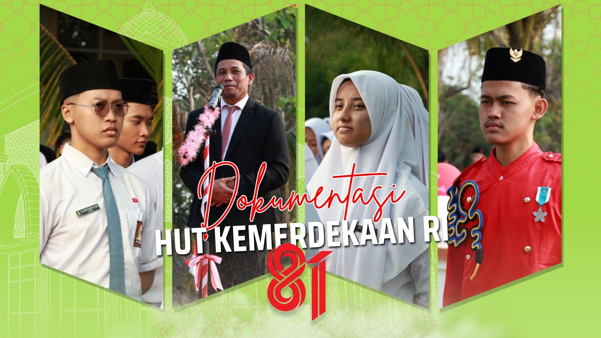 Perayaan HUT RI Ke-81 di Pesantren Baitul Quran Sragen